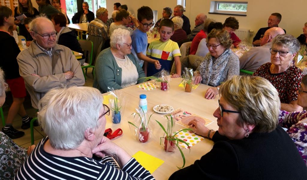 Doische - Un goûter intergénérationnel pour la journée des aînés