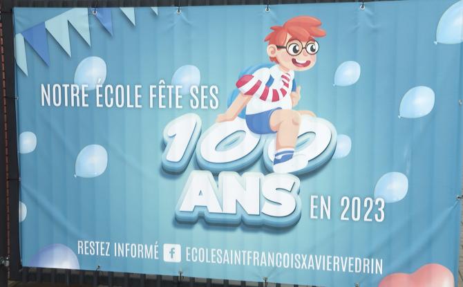 L'école Saint-François-Xavier de Vedrin fête ses 100 ans !